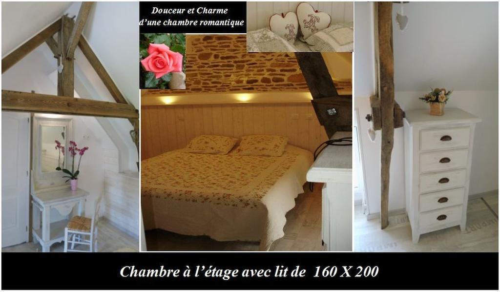 La Bastide Du Moulin - Mont St Michel Acomodação com café da manhã Moidrey Quarto foto